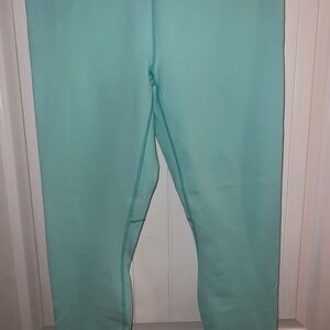 Fabletics Mint Green 7/8 PowerHold Leggings